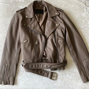 All Saints leather jacket